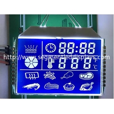 Kundenspezifisches Monochrom-LCD-Display mit sieben Segmenten TN HTN STN