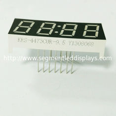 14 Stifte die 0,47 Zoll-Uhr LED zeigen 4 Segment-allgemeine Kathode der Stellen-sieben an