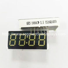4 Segment Mini Led Clock Display der Stellen-7 0,36 Zoll-Anoden-Weiß