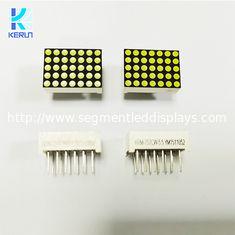 Weiße 5x7 Dot Matrix LED-Anzeige SGS-für Automobilwerbungsschirm