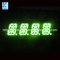 ROHS SGS 16 segmentieren alphanumerisches Zeichen-blaue grüne Farbe LED-Anzeigen-4